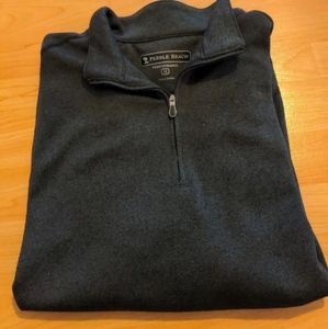 Pebble Beach Men's quarter zip sweater